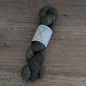 Gray Hand Dyed Yarn